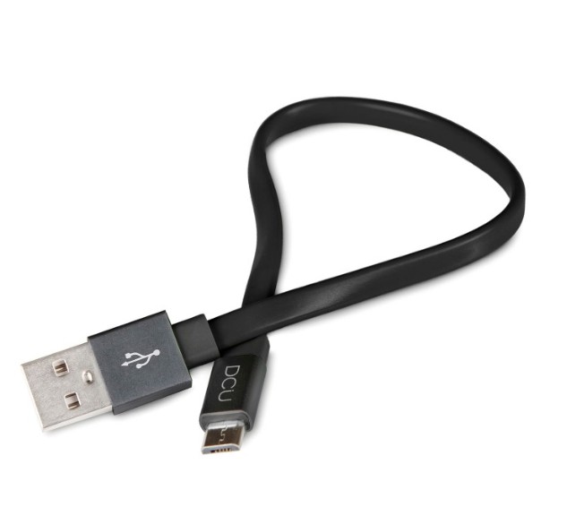 DCU CABLE microUSB PLANO 20cmN