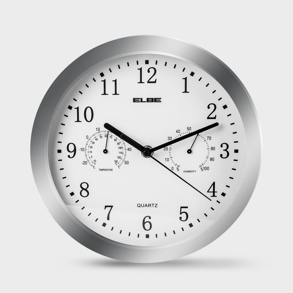 RELOJ PARED ELBE RP-3005 P