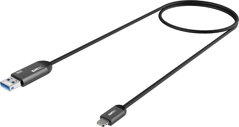 MEMORIA EMTEC 32GB+USB LIGHTNI