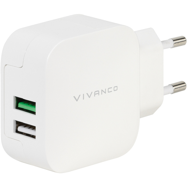 CARGADOR 2 USB VIVANCO 37563