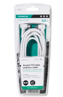 CBL ANT 90º 3m VIVANCO 48034