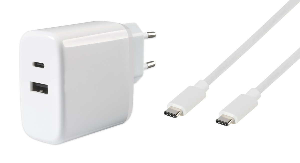 VIVANCO 62773 DUAL 65W USBA 1M