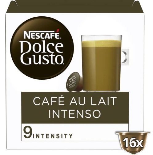 CAJA D.G CAFE C LECHE INTENSO