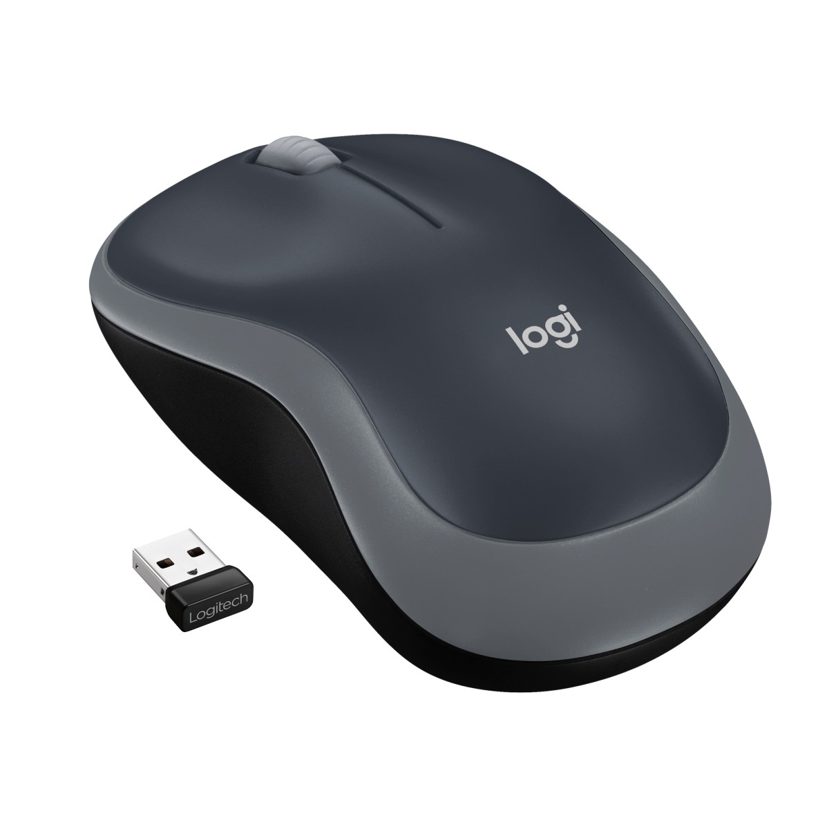 RATON INAL.GRIS LOGITECH M185