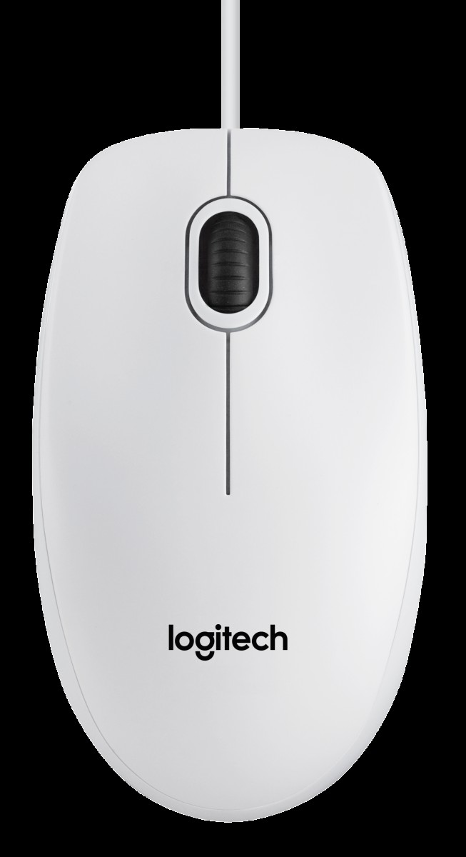 RATON USB BLANCO LOGITECH B100