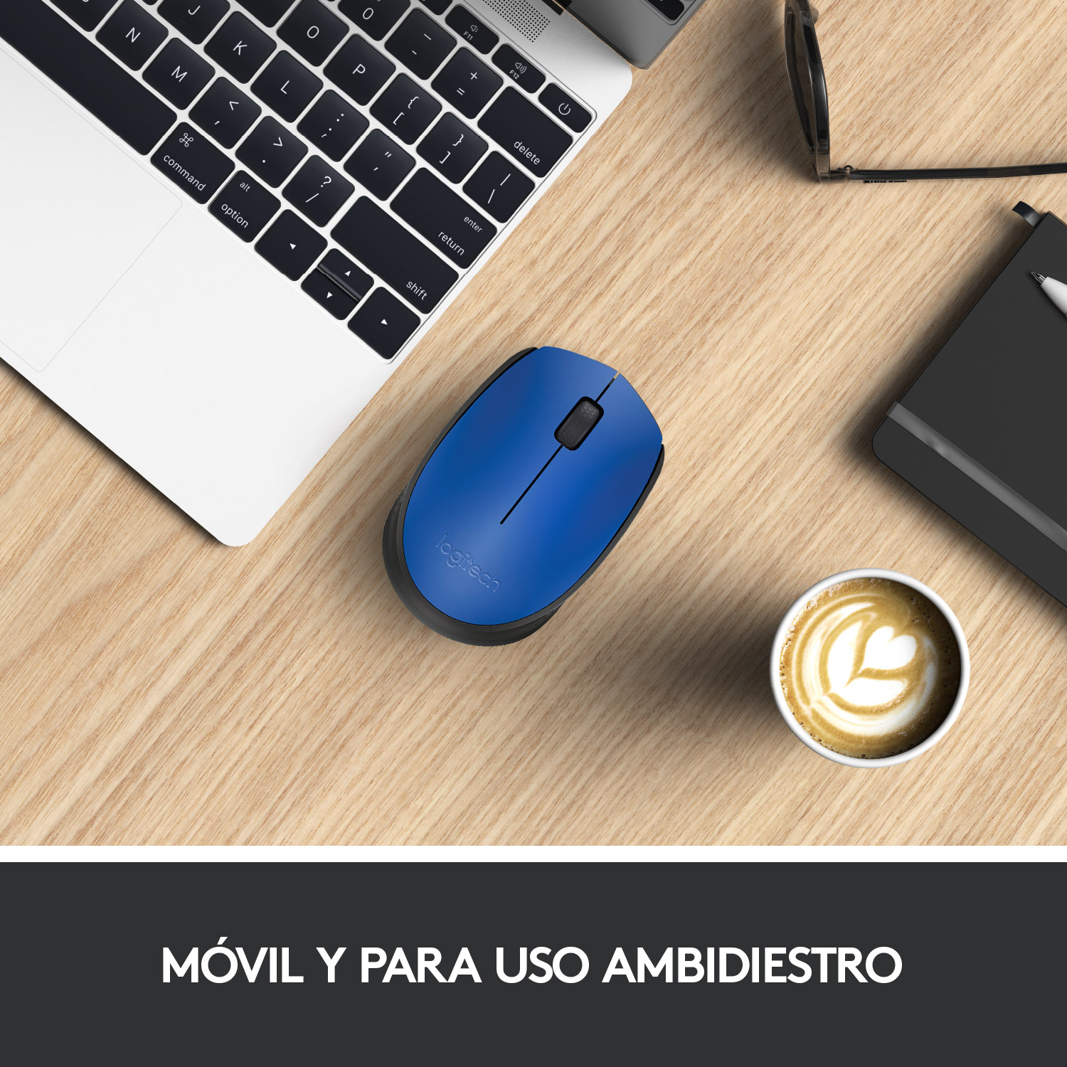 RATON INAL.AZUL LOGITECH M171