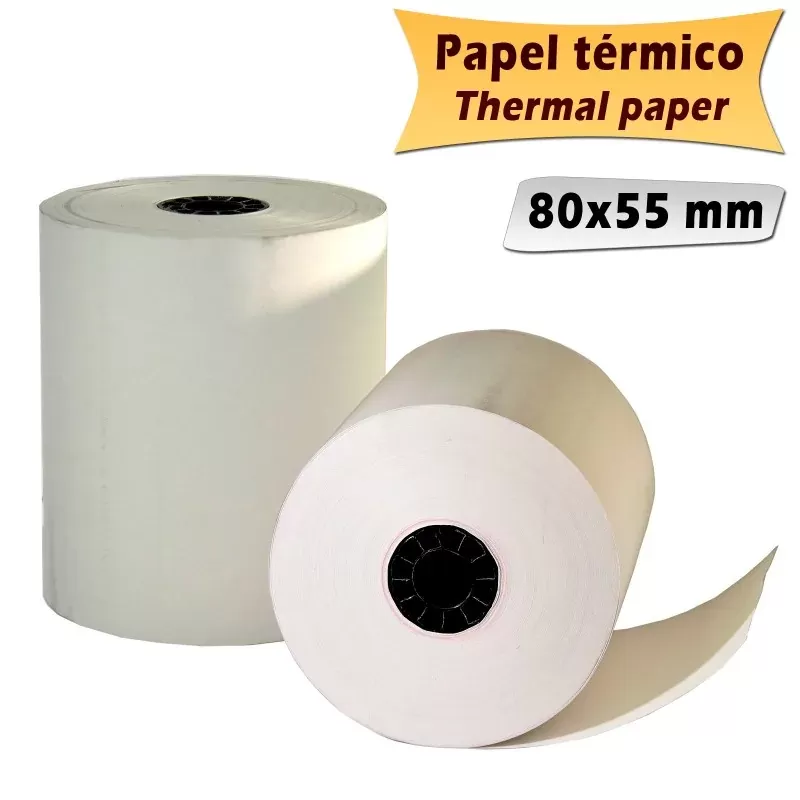 8 ROLLOS IMP.TERMICA TICKET'S