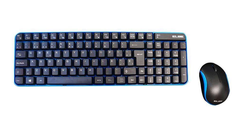 TECLADO + RATON ELBE PTR-101