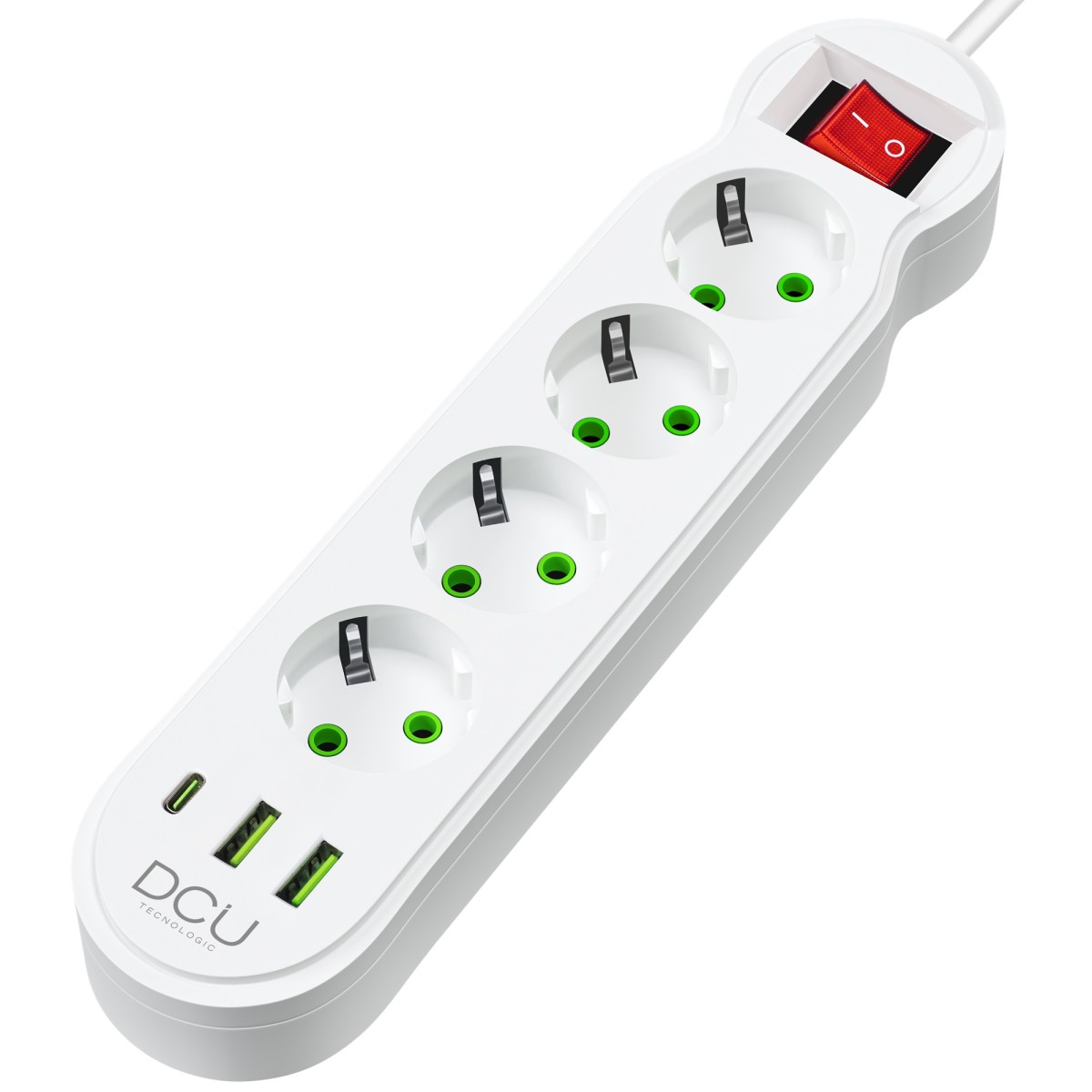 REGLETA DCU 4 T + 2 USB A + 1C