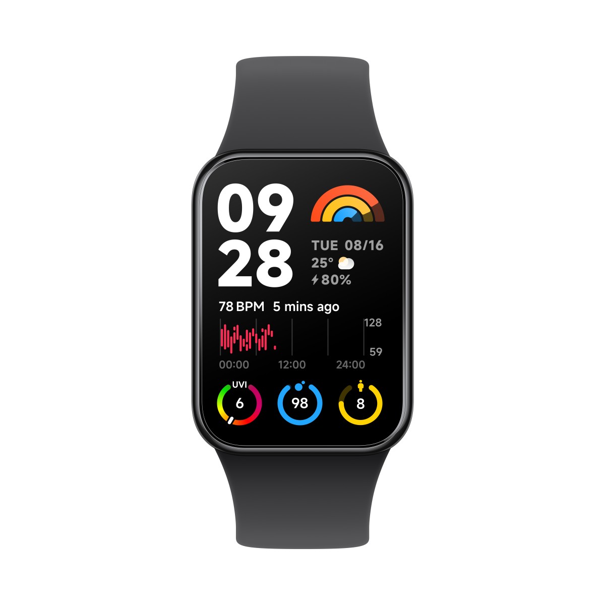 PULSERA XIAOMI MI BAND 8PRO BK