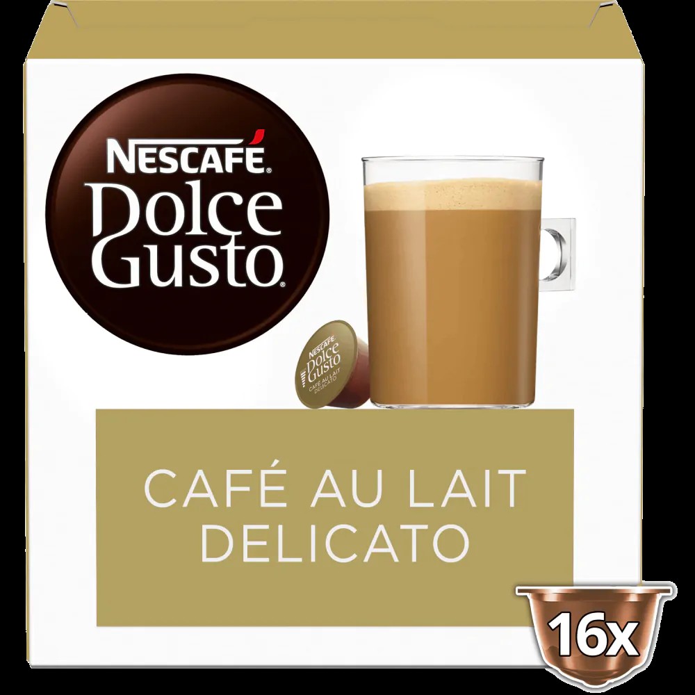 CAJA D.G. CAFE C LECHE DELICAT