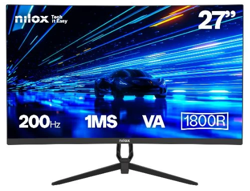 MONITOR NILOX 27" CUR FHD200hZ