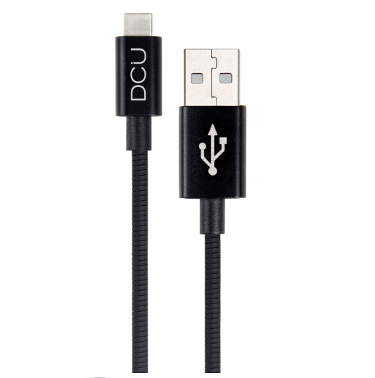 DCU CABLE USB C - A 1Mt BK SFT