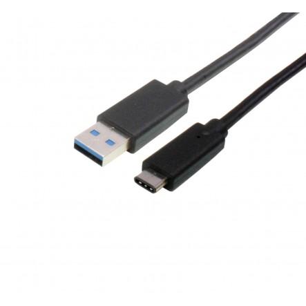DCU CABLE USB C - A 1Mt BK
