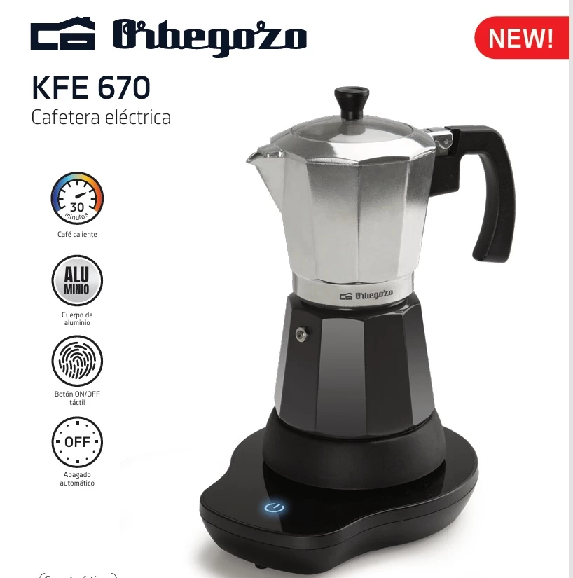 CAFETERA ORBEGOZO KFE-670